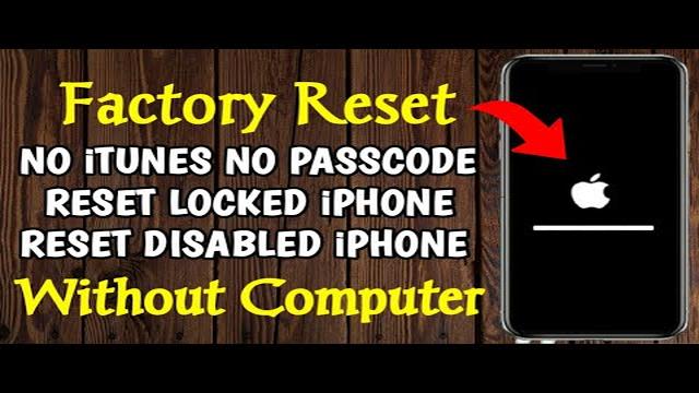 Een iPhone resetten zonder wachtwoord of computer