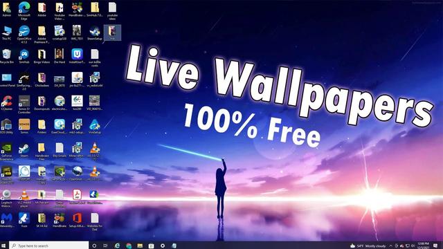 Guide: Getting a Moving Background on Windows 10