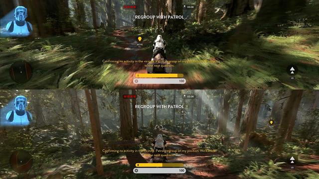 Is Star Wars Battlefront 1 split-screen?