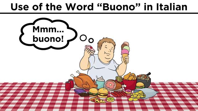 ¿Cuál es la diferencia entre Molto Bene y Molto Buono?