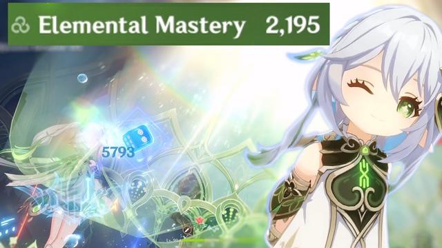 What is the maximum Elemental Mastery in Genshin Impact?